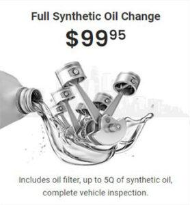 synthetic oil service